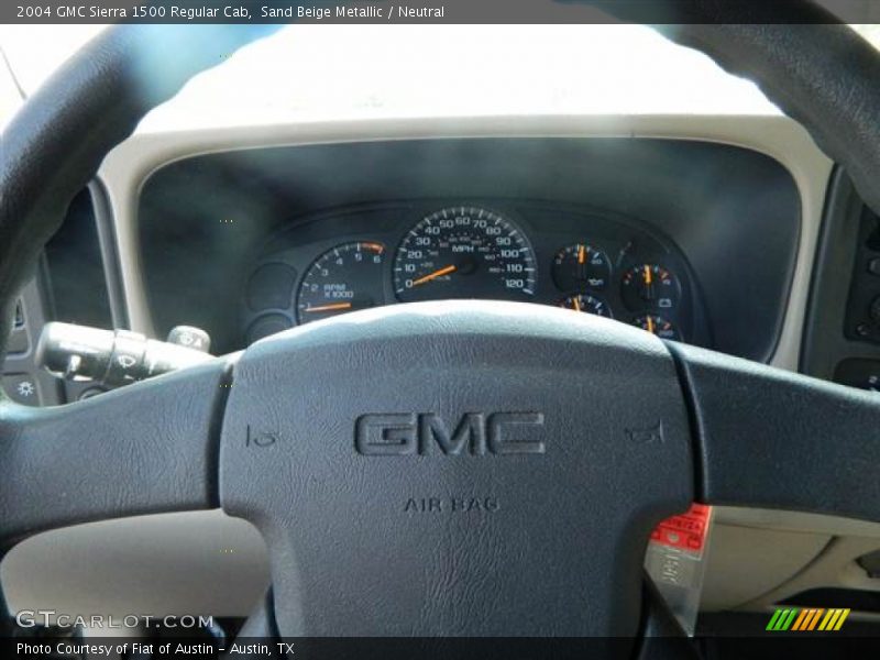Sand Beige Metallic / Neutral 2004 GMC Sierra 1500 Regular Cab