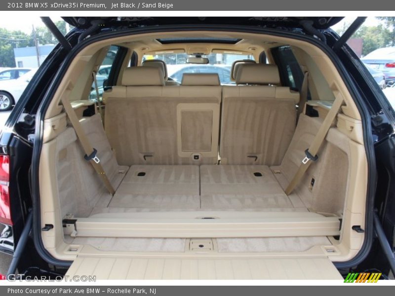 Jet Black / Sand Beige 2012 BMW X5 xDrive35i Premium