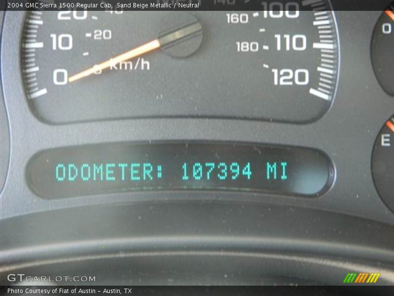 Sand Beige Metallic / Neutral 2004 GMC Sierra 1500 Regular Cab