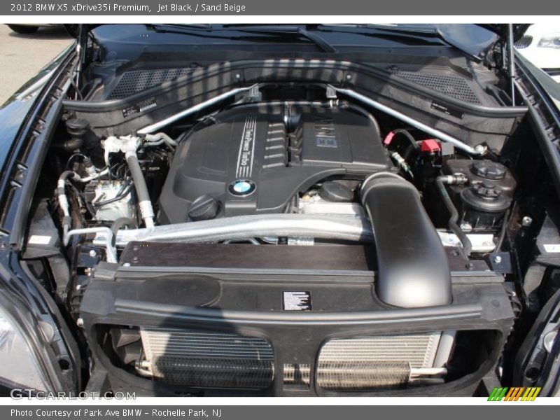 Jet Black / Sand Beige 2012 BMW X5 xDrive35i Premium
