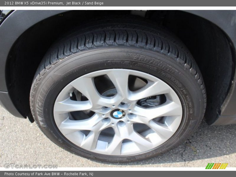 Jet Black / Sand Beige 2012 BMW X5 xDrive35i Premium