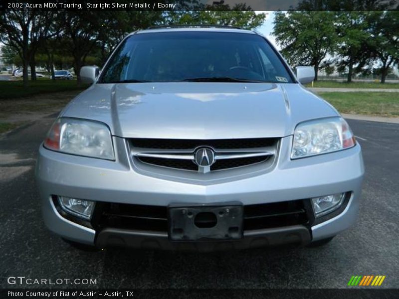 Starlight Silver Metallic / Ebony 2002 Acura MDX Touring