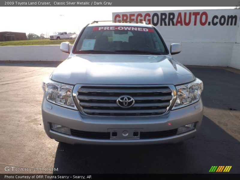 Classic Silver Metallic / Dark Gray 2009 Toyota Land Cruiser