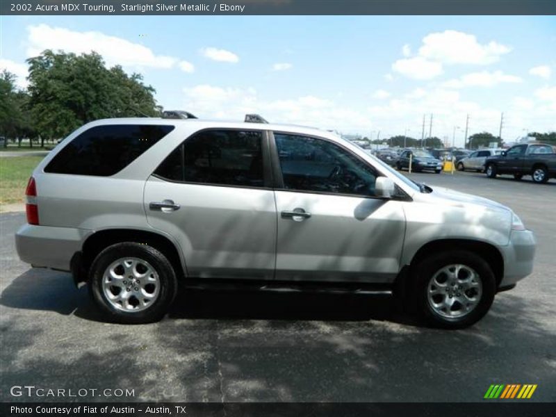 Starlight Silver Metallic / Ebony 2002 Acura MDX Touring