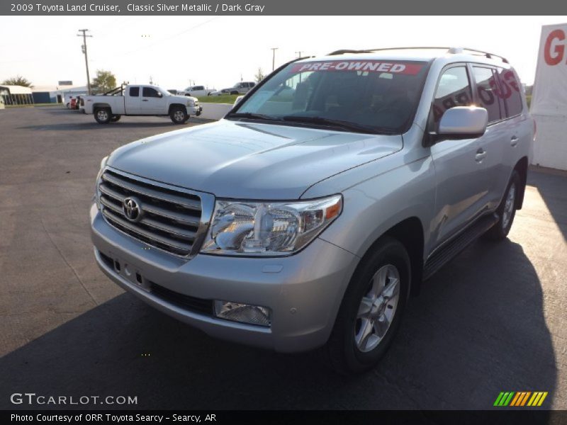Classic Silver Metallic / Dark Gray 2009 Toyota Land Cruiser