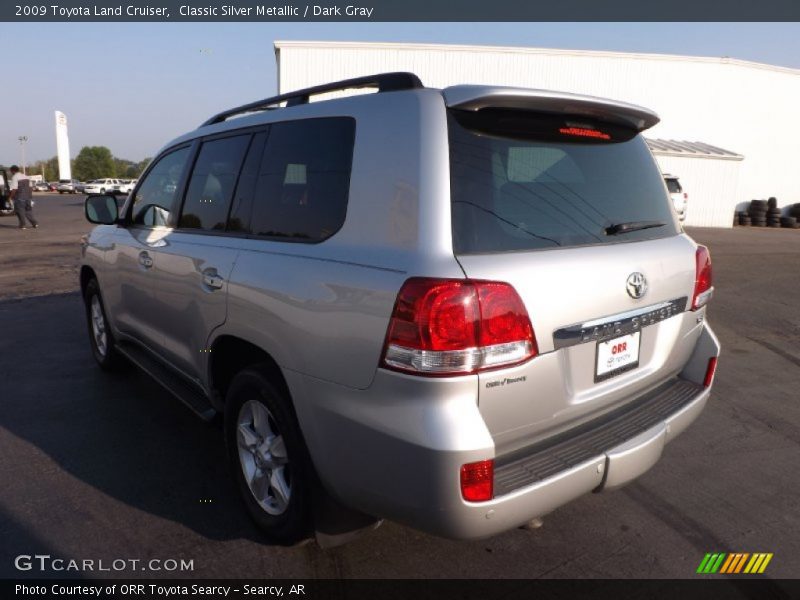 Classic Silver Metallic / Dark Gray 2009 Toyota Land Cruiser