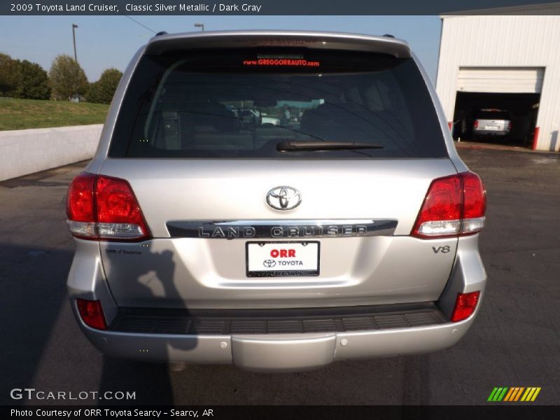 Classic Silver Metallic / Dark Gray 2009 Toyota Land Cruiser