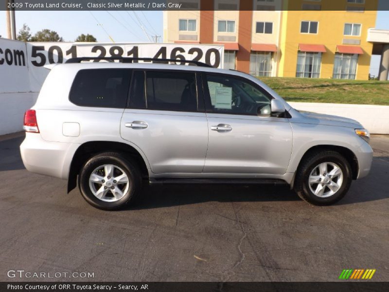 Classic Silver Metallic / Dark Gray 2009 Toyota Land Cruiser