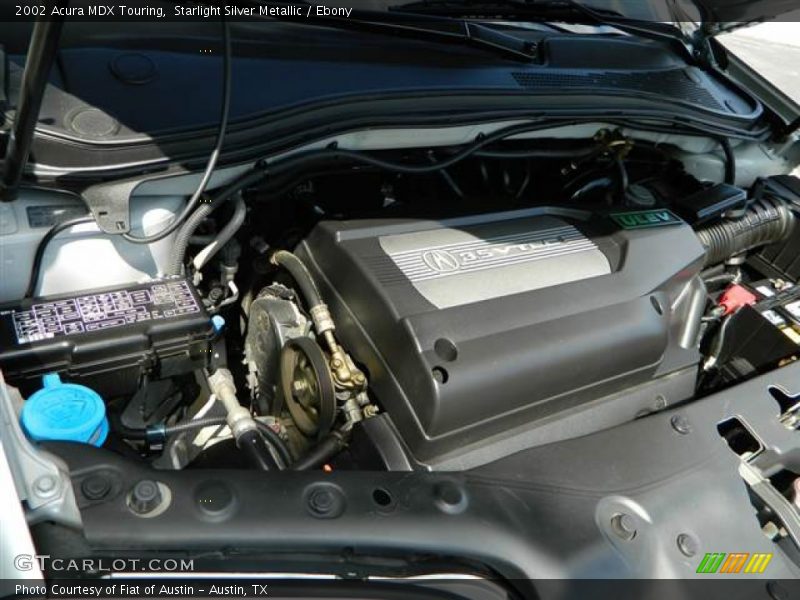 Starlight Silver Metallic / Ebony 2002 Acura MDX Touring