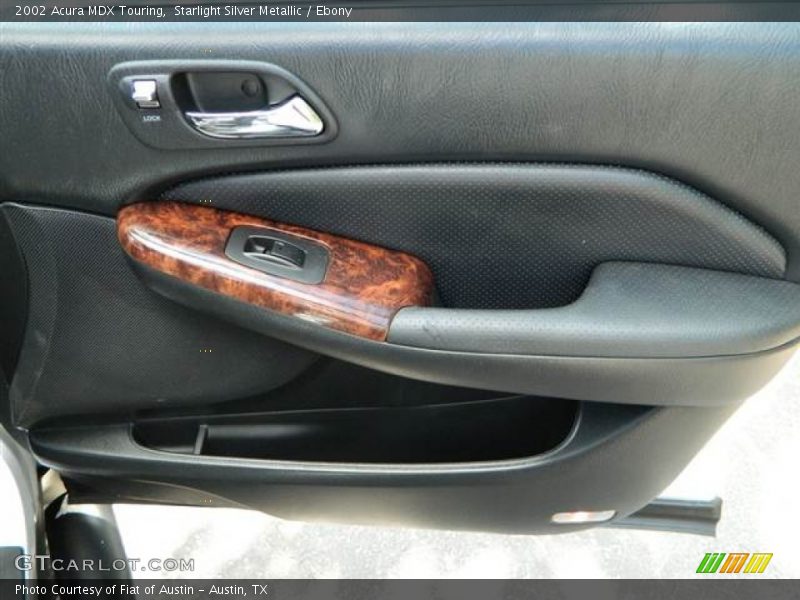 Starlight Silver Metallic / Ebony 2002 Acura MDX Touring