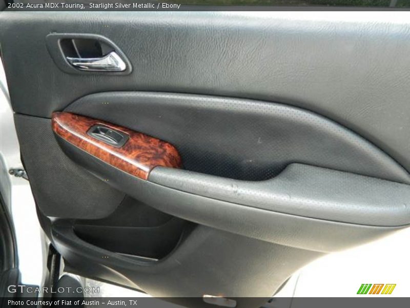 Starlight Silver Metallic / Ebony 2002 Acura MDX Touring