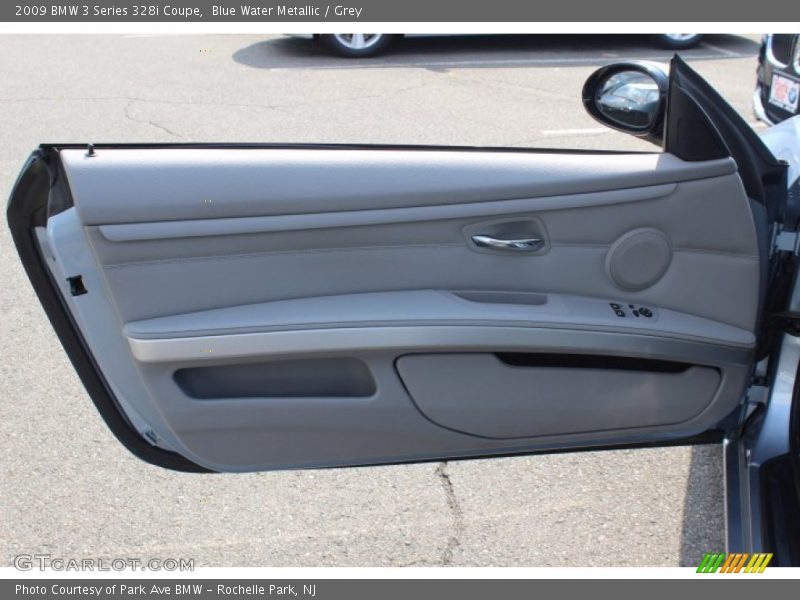 Blue Water Metallic / Grey 2009 BMW 3 Series 328i Coupe