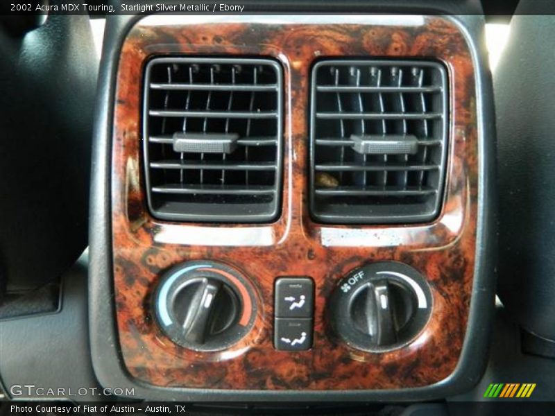 Starlight Silver Metallic / Ebony 2002 Acura MDX Touring