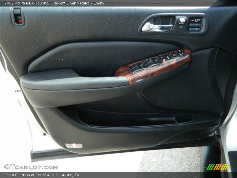 Starlight Silver Metallic / Ebony 2002 Acura MDX Touring