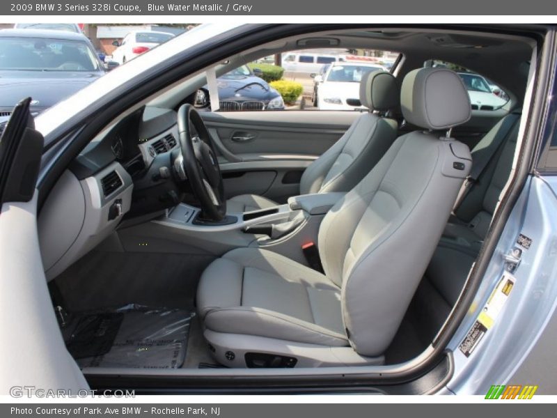 Front Seat of 2009 3 Series 328i Coupe