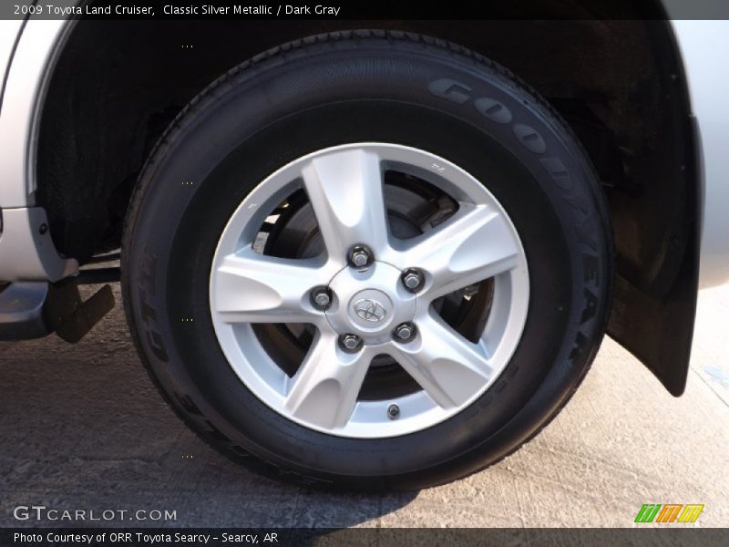 Classic Silver Metallic / Dark Gray 2009 Toyota Land Cruiser