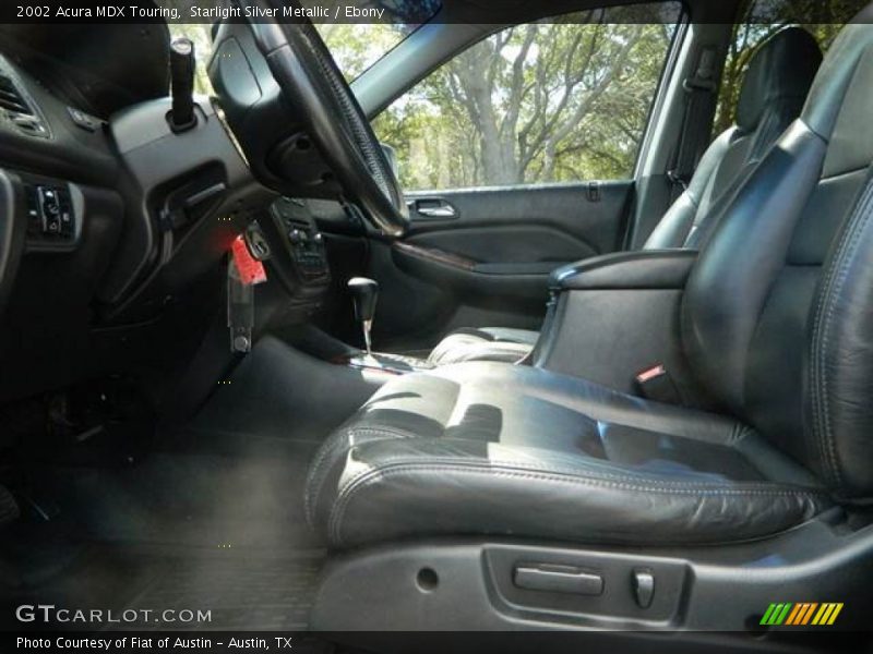 Starlight Silver Metallic / Ebony 2002 Acura MDX Touring