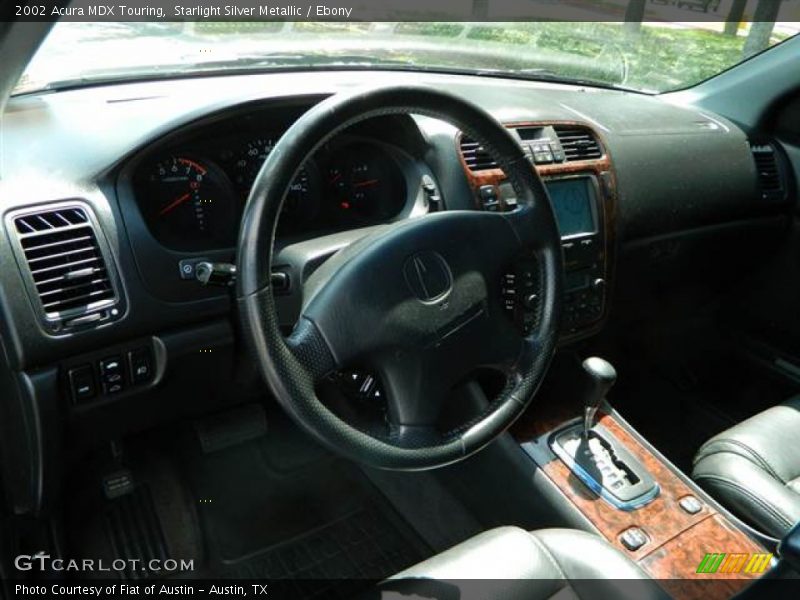 Starlight Silver Metallic / Ebony 2002 Acura MDX Touring
