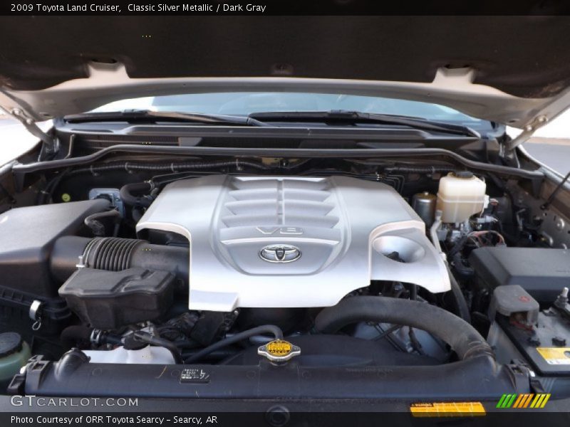 Classic Silver Metallic / Dark Gray 2009 Toyota Land Cruiser