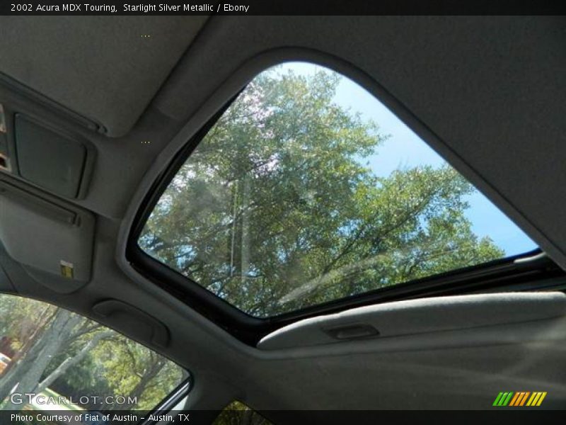 Starlight Silver Metallic / Ebony 2002 Acura MDX Touring