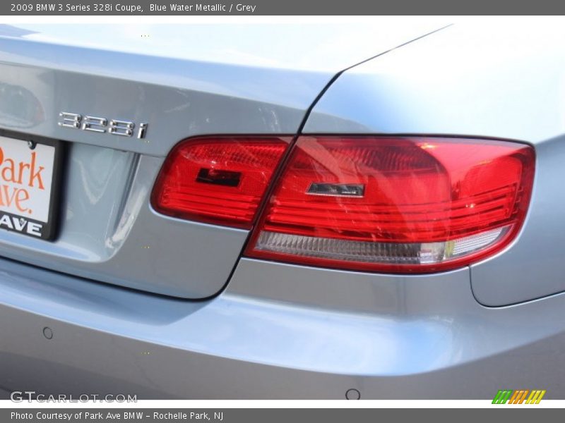 Blue Water Metallic / Grey 2009 BMW 3 Series 328i Coupe