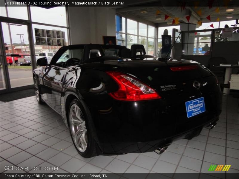 Magnetic Black / Black Leather 2010 Nissan 370Z Touring Roadster