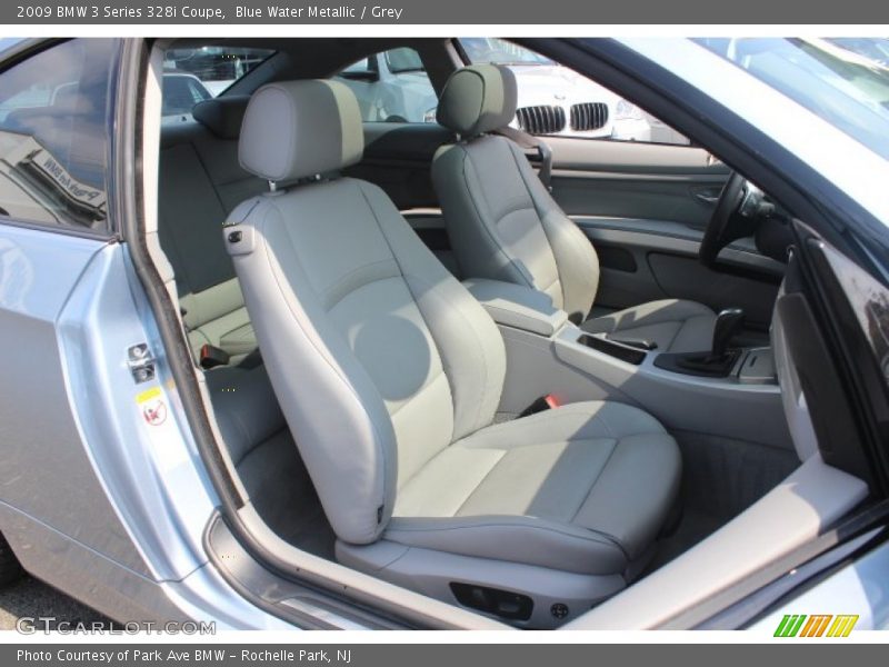  2009 3 Series 328i Coupe Grey Interior