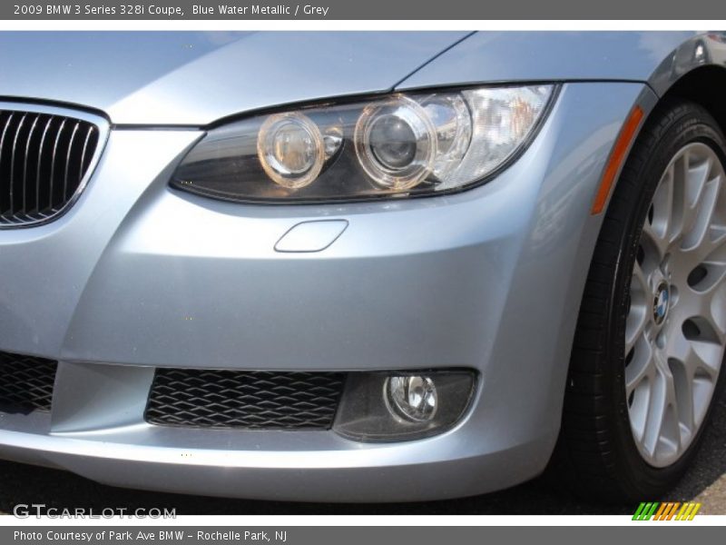 Blue Water Metallic / Grey 2009 BMW 3 Series 328i Coupe