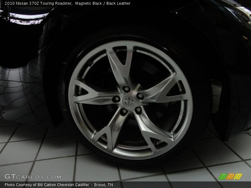 Magnetic Black / Black Leather 2010 Nissan 370Z Touring Roadster