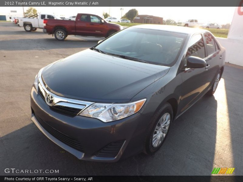 Magnetic Gray Metallic / Ash 2012 Toyota Camry LE