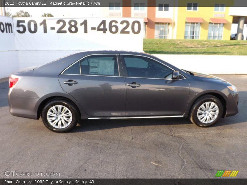 Magnetic Gray Metallic / Ash 2012 Toyota Camry LE