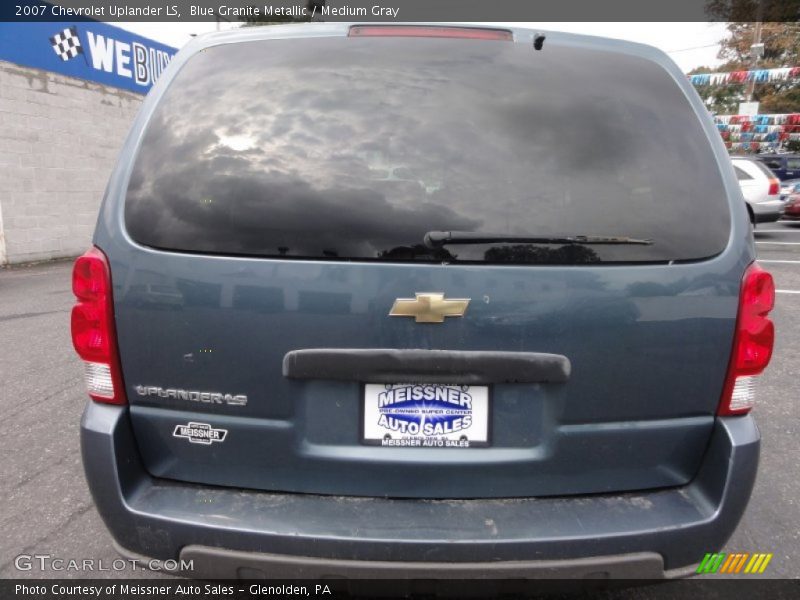 Blue Granite Metallic / Medium Gray 2007 Chevrolet Uplander LS