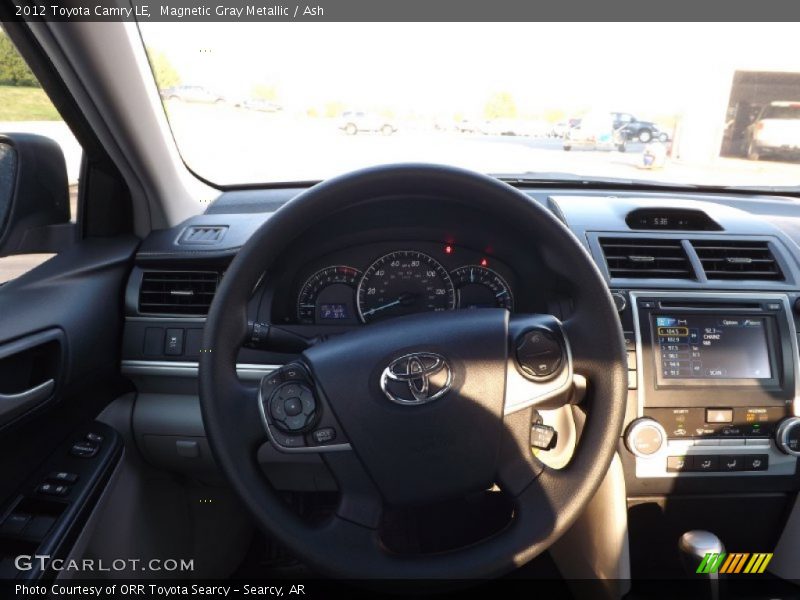 Magnetic Gray Metallic / Ash 2012 Toyota Camry LE