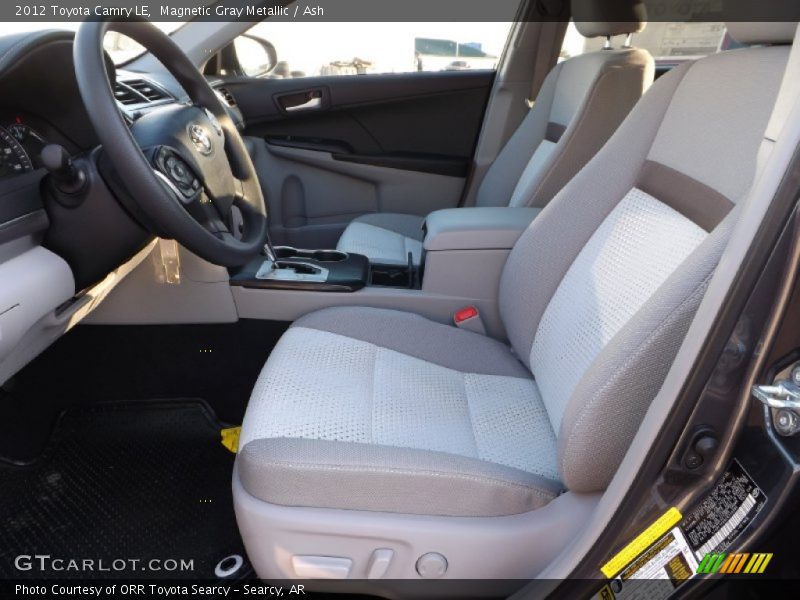 Magnetic Gray Metallic / Ash 2012 Toyota Camry LE