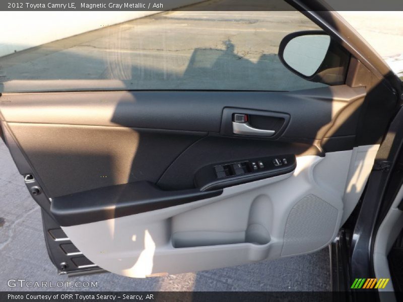 Magnetic Gray Metallic / Ash 2012 Toyota Camry LE
