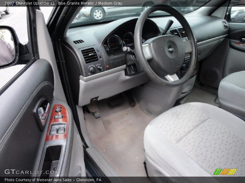 Blue Granite Metallic / Medium Gray 2007 Chevrolet Uplander LS