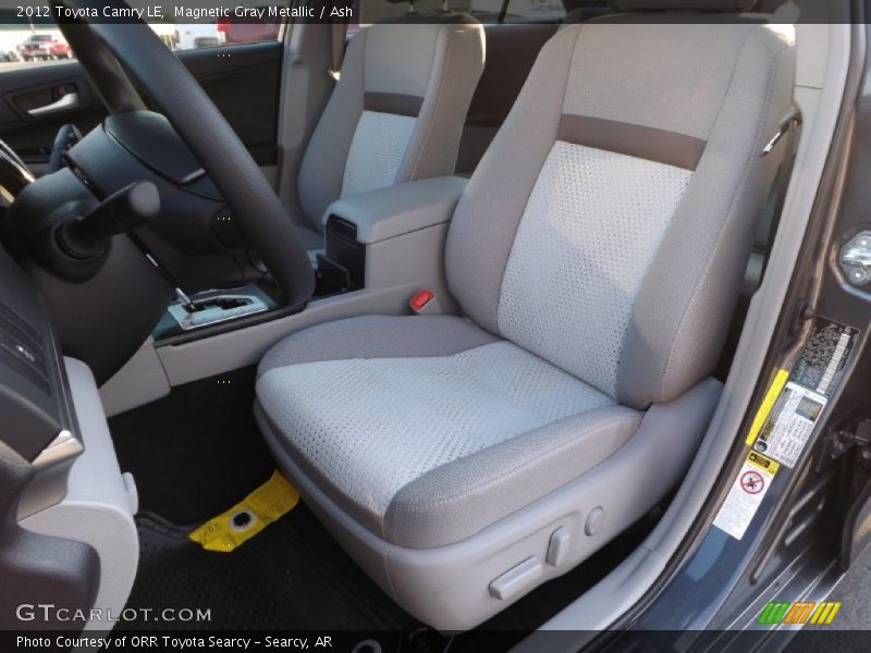 Magnetic Gray Metallic / Ash 2012 Toyota Camry LE