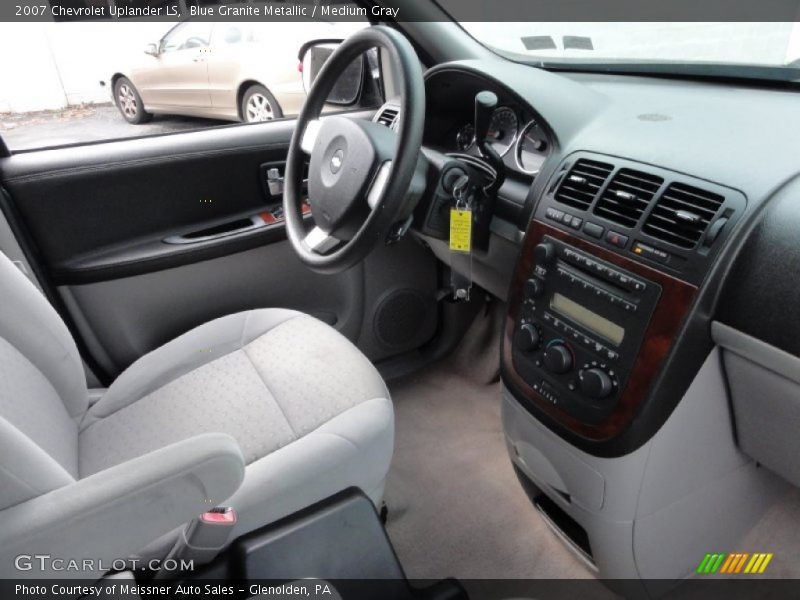 Blue Granite Metallic / Medium Gray 2007 Chevrolet Uplander LS