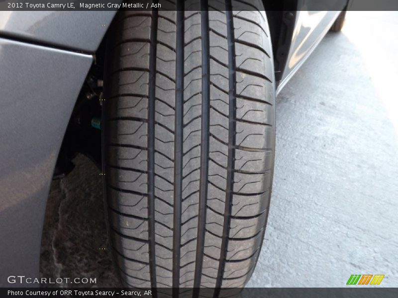 Magnetic Gray Metallic / Ash 2012 Toyota Camry LE