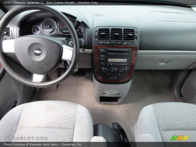 Blue Granite Metallic / Medium Gray 2007 Chevrolet Uplander LS