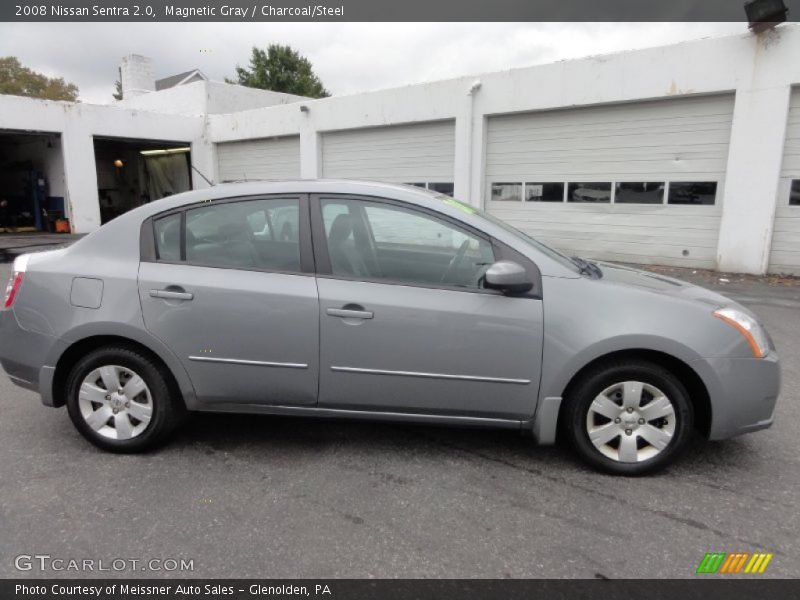 Magnetic Gray / Charcoal/Steel 2008 Nissan Sentra 2.0