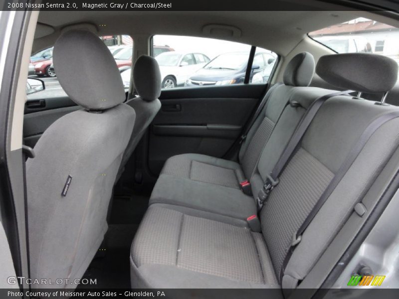 Magnetic Gray / Charcoal/Steel 2008 Nissan Sentra 2.0