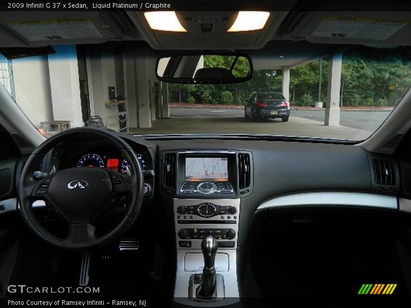 Liquid Platinum / Graphite 2009 Infiniti G 37 x Sedan