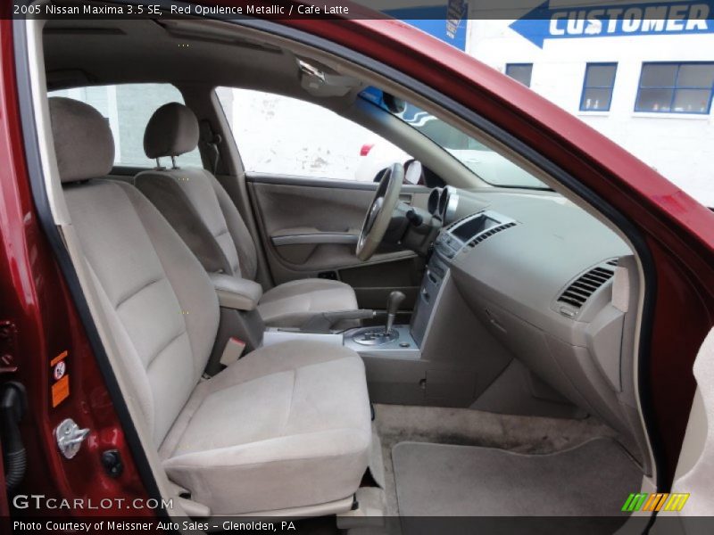 Red Opulence Metallic / Cafe Latte 2005 Nissan Maxima 3.5 SE