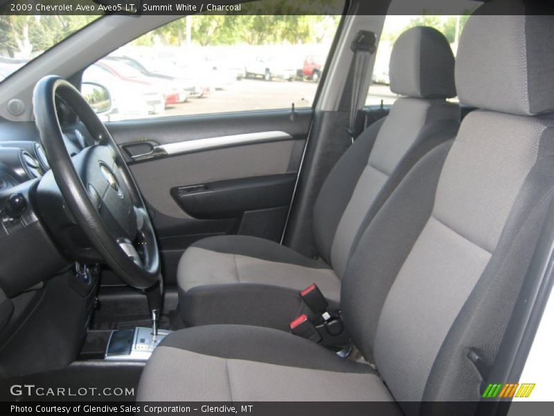  2009 Aveo Aveo5 LT Charcoal Interior