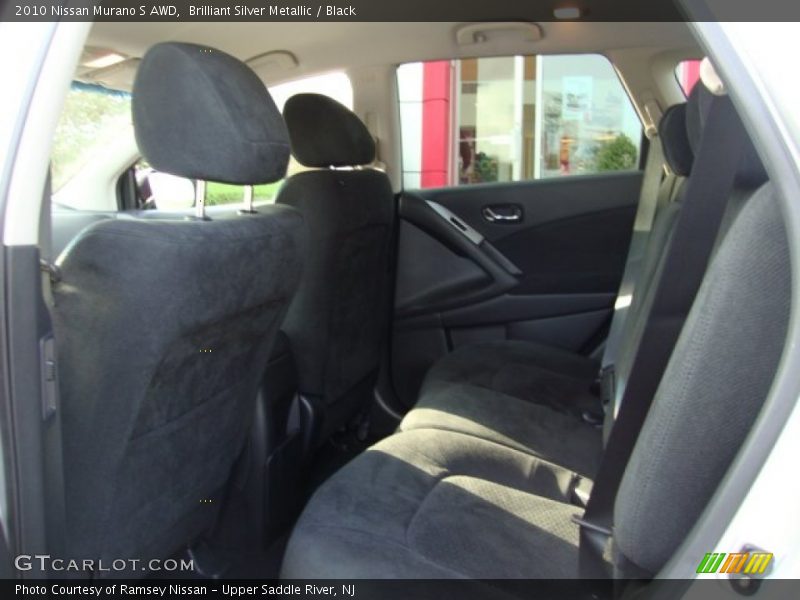 Brilliant Silver Metallic / Black 2010 Nissan Murano S AWD