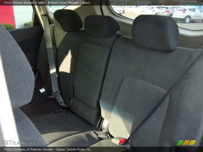 Brilliant Silver Metallic / Black 2010 Nissan Murano S AWD