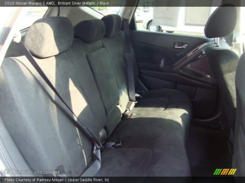 Brilliant Silver Metallic / Black 2010 Nissan Murano S AWD