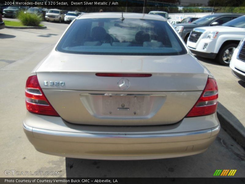 Desert Silver Metallic / Ash 2004 Mercedes-Benz E 320 Sedan