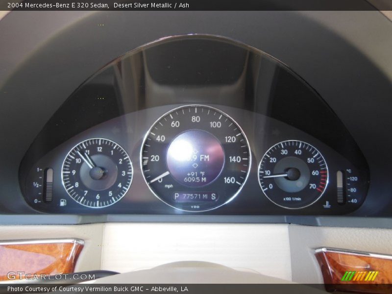 Desert Silver Metallic / Ash 2004 Mercedes-Benz E 320 Sedan